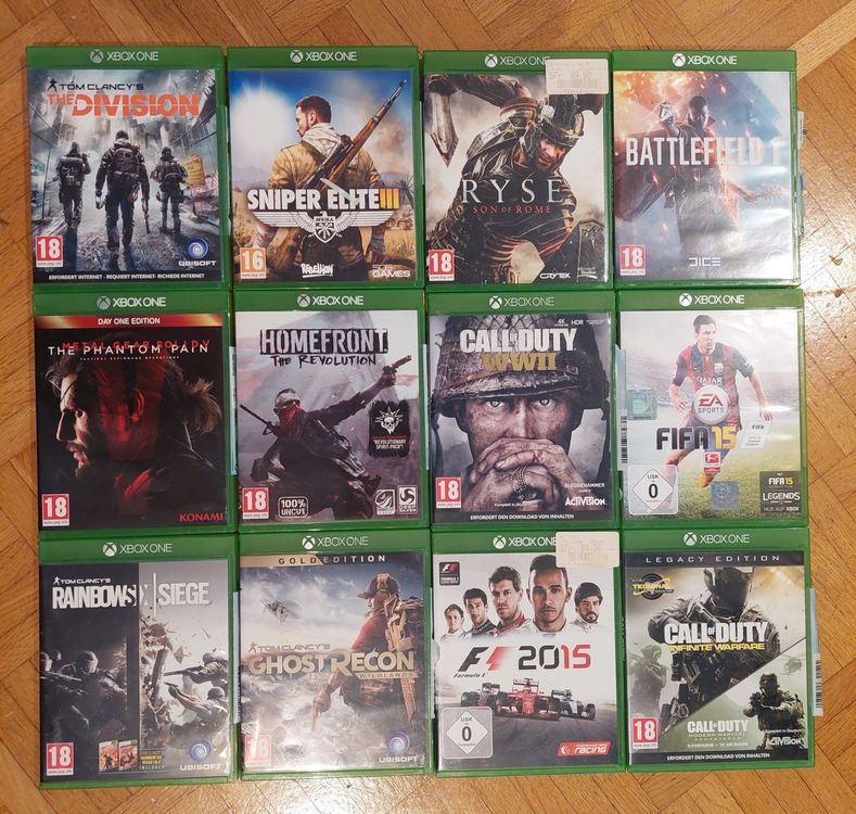 XBOX One Games Kaufen auf Ricardo