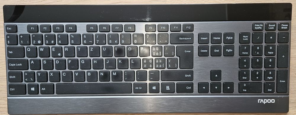 Rapoo Kabellose Tastatur Wireless Ultra-slim Touch Keyboard (Gebraucht ...