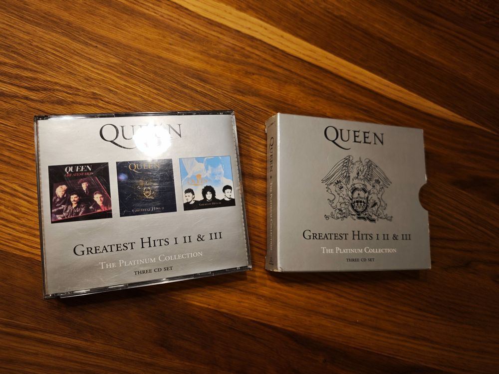 Queen - Greatest Hits I, II & III - CD Sammlung! Top! (Gebraucht) in ...
