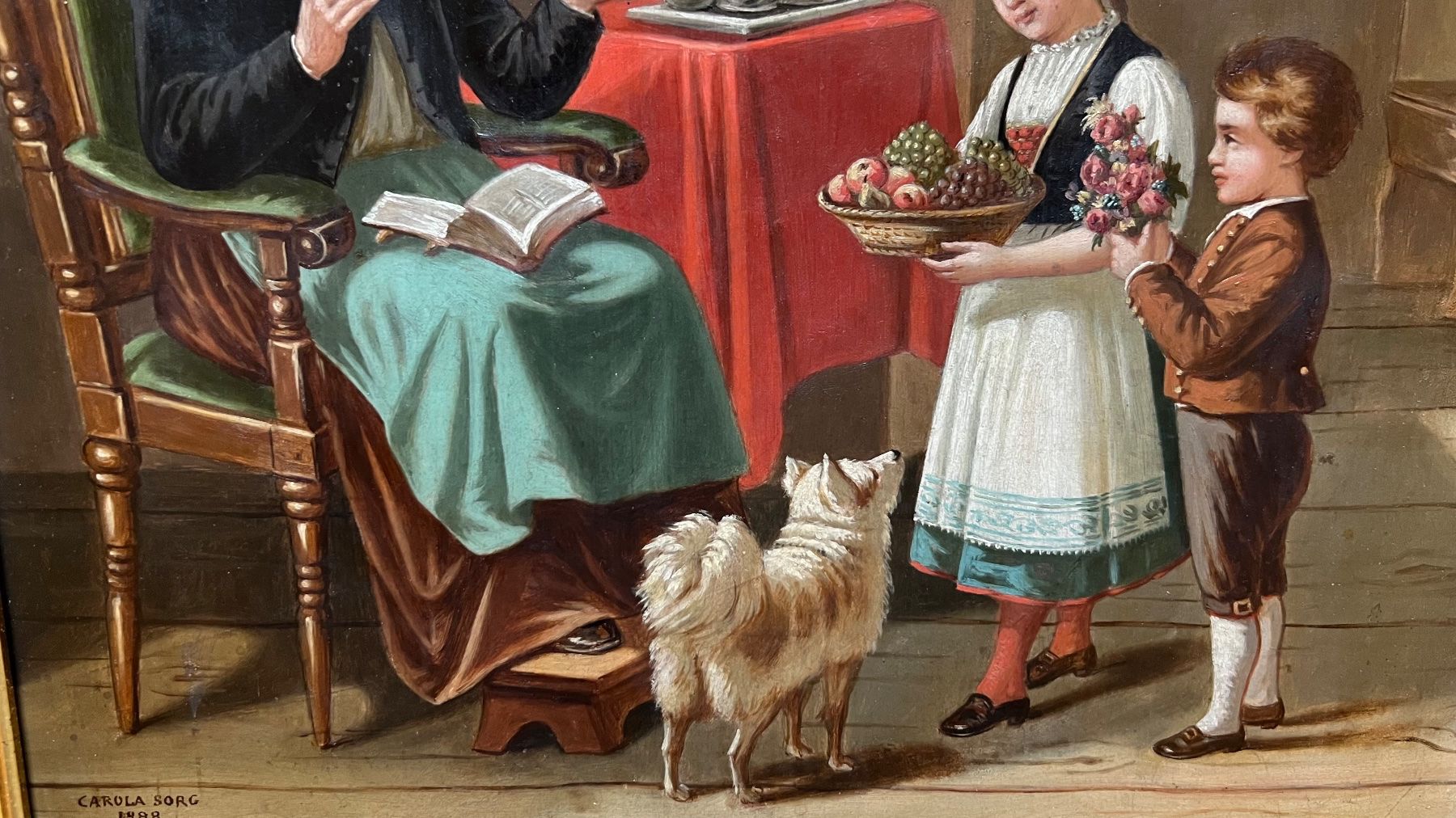 Dipinti: Carola Sorg 1888, Nr 19 – Usato da Illnau-Effretikon venduto da brockischweiz 3