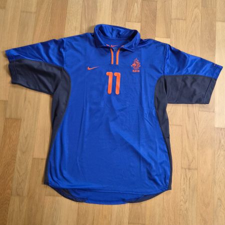 Original Niederlande Trikot 2000/2001; #11 Overmars (M)