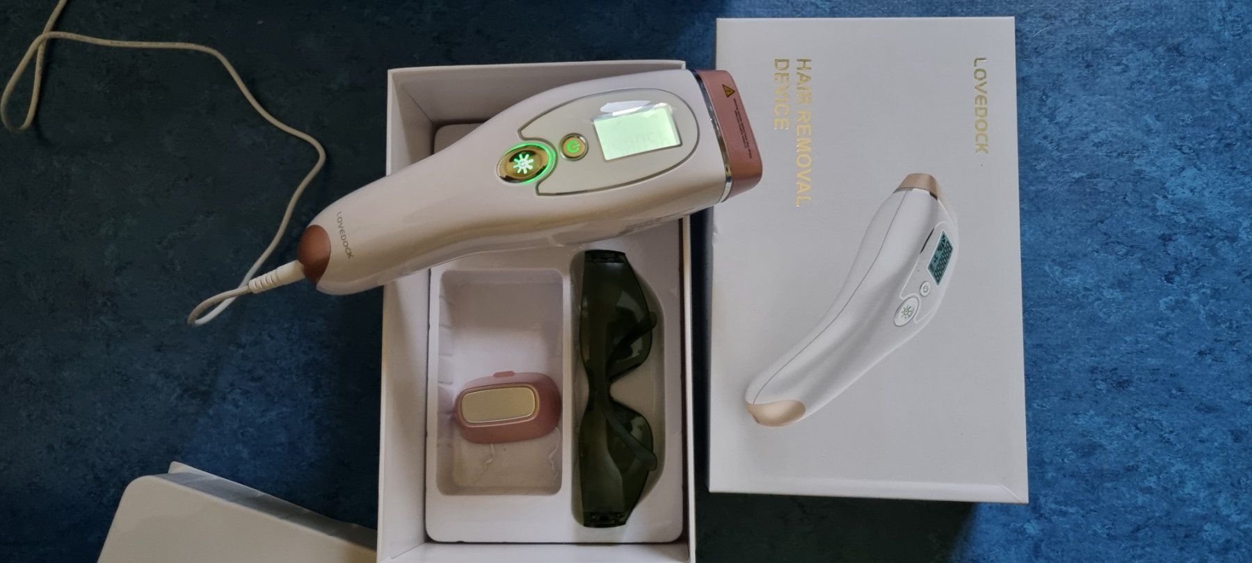 Epilatori: IPL Laser Haarentfernungssystem, Dauerhafte Haarentfernung – Usato da Büren zum Hof venduto da Habbi72