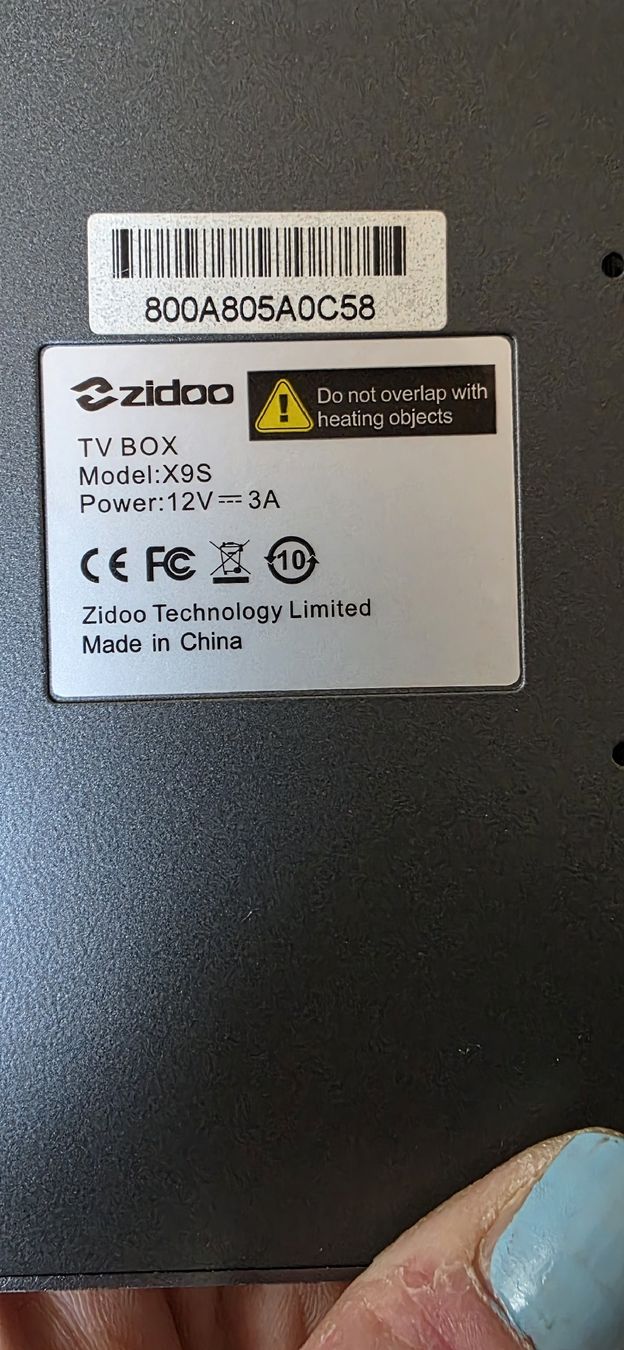 Lettore multimediale & Streamer: TV Box Zidoo x9s – Usato da Suhr venduto da Design_by_Debi 2