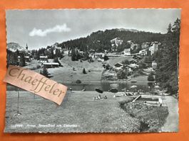 Ansichtskarte Arosa Strandbad am Untersee 