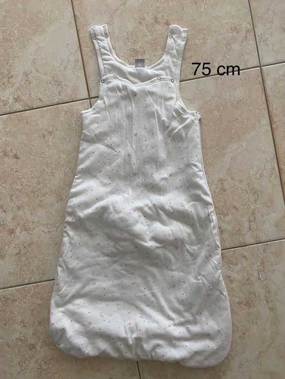 Petit Bateau Ärmelloser Babyschlafsack - Samtweich, 2.5 TOG, 6-18 Monate