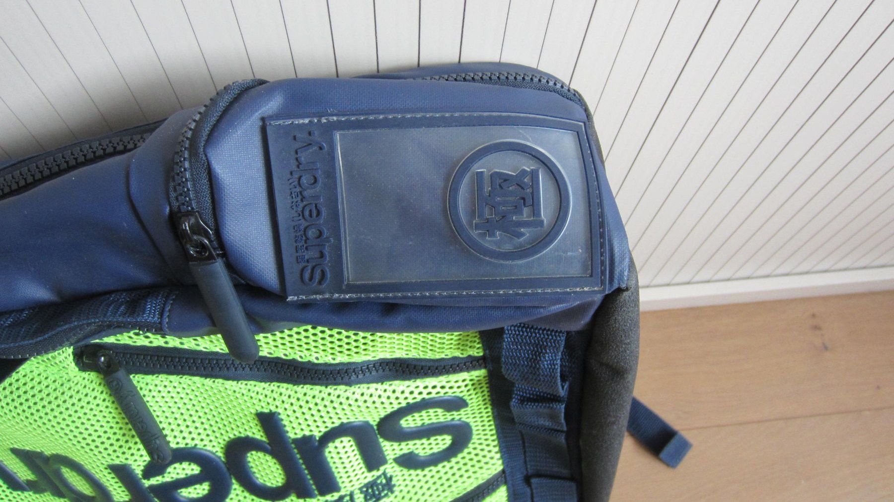 Superdry Zaini: Superdry Rucksack, Mesh Tarp Backpack, dark navy/lime – Usato da Thalwil venduto da Arrow 5