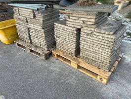Gartenplatten aus Beton 50x50