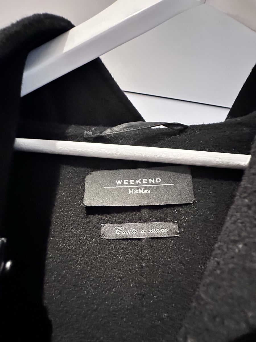 Max Mara Mäntel: Cappotto nero lana Weekend MaxMara Tg. 42 – Gebraucht aus Zürich von uri_bwv2 1