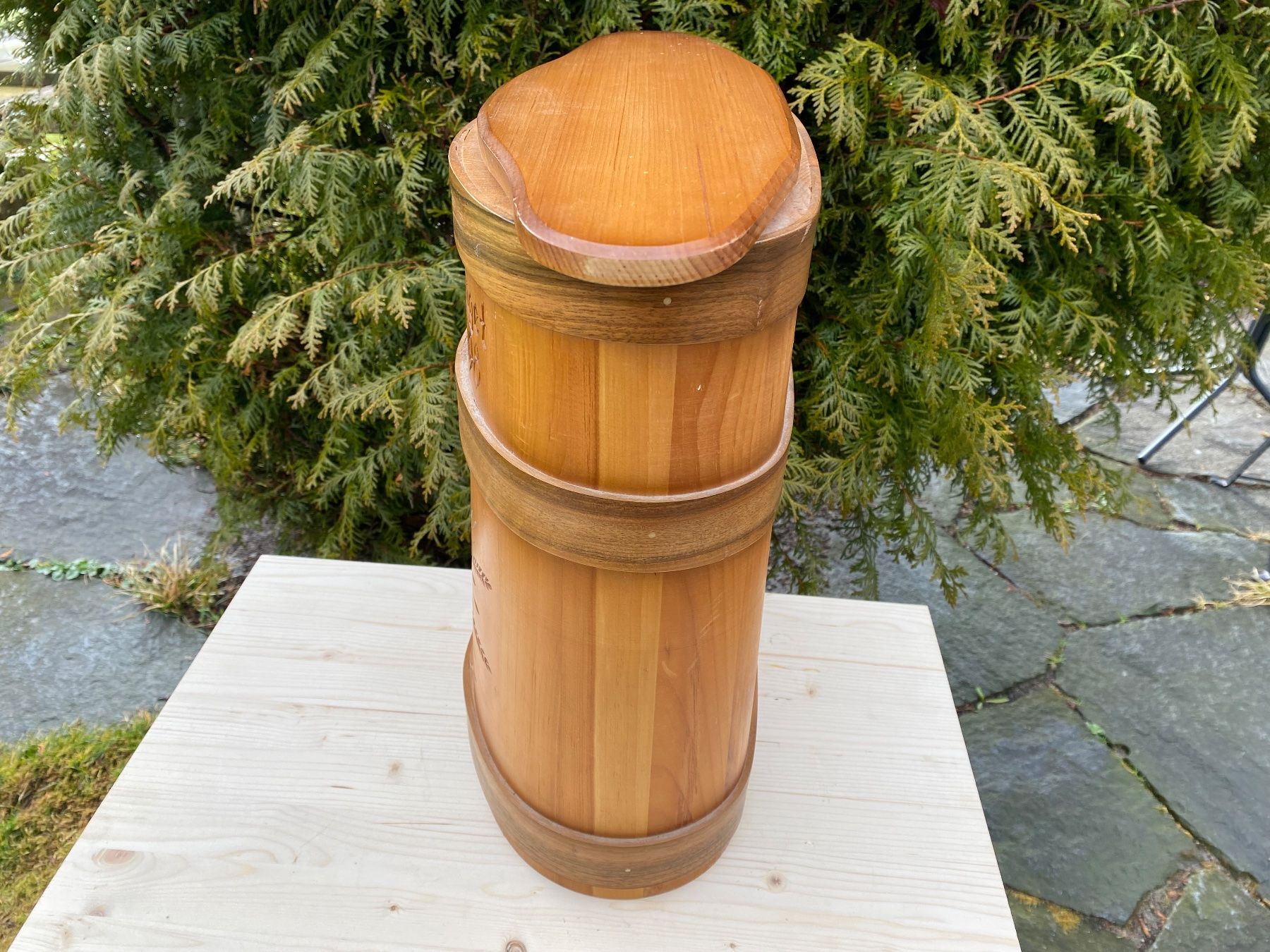 Campanacci mucche: Schöne alte Holztause – Usato da Feldbach venduto da Olive1 4