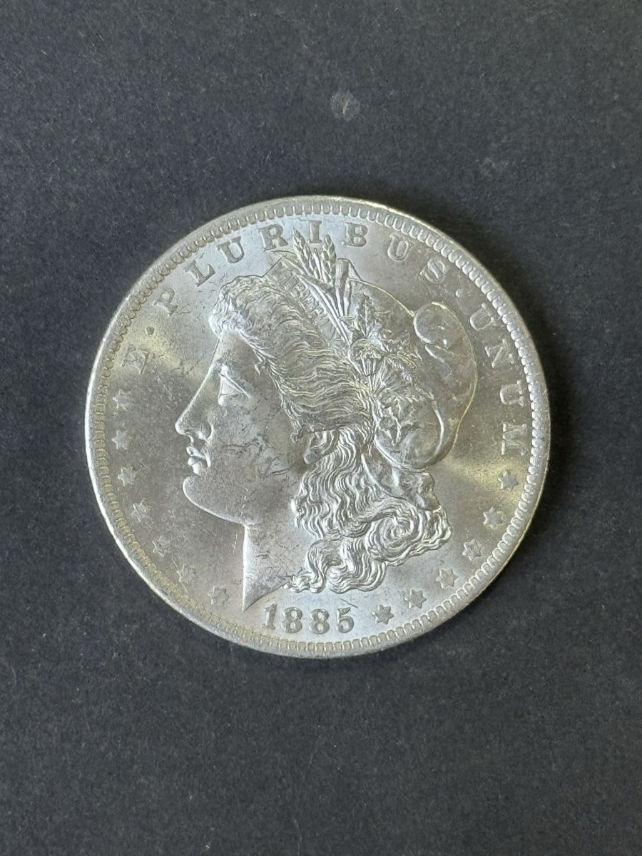 Tutti le monete: Morgan Dollar 1885 O Silber – Usato da Winterthur venduto da YSCHU