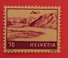 F31, Flugpostmarke, Landschaften postfrisch Kt. 2.-