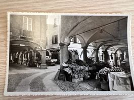 Lugano Via Pessina Lastwagen LKW