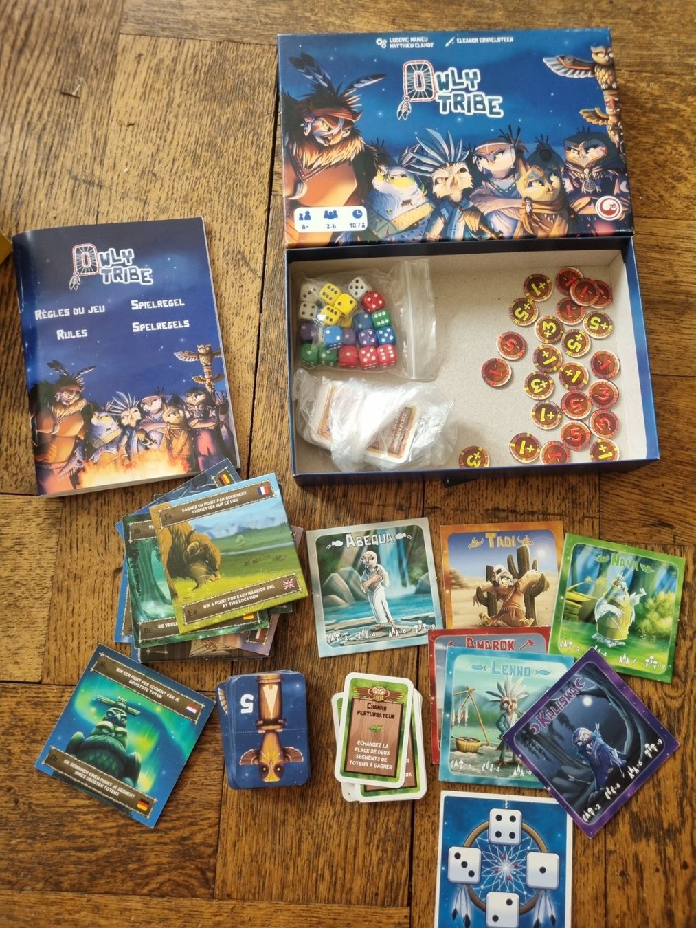 Giochi: Jeu de société Owly Tribe – Usato da Fribourg venduto da jarmilka