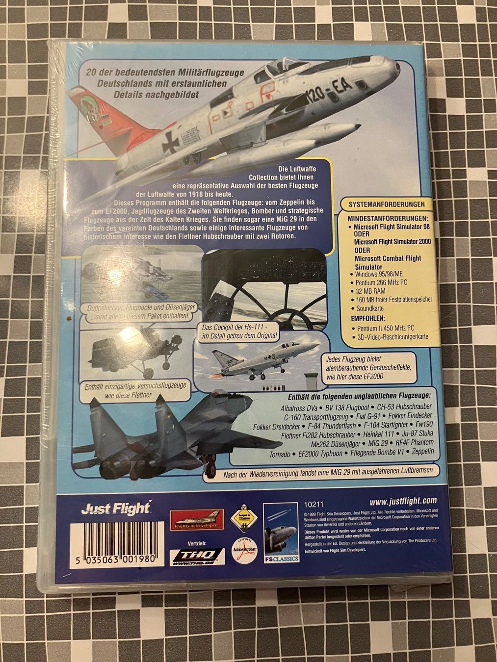 Giochi: Microsoft Flight Sim: Luftwaffe Collection - PC (sealed) – Nuovo e nell'imballaggio originale da Winkel venduto da Asdas87 1