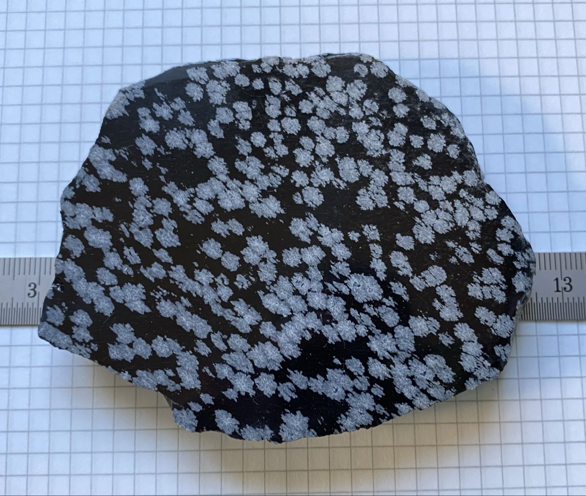 Minéraux & Lithothérapie: Schöne Schneeflockenobsidian Platte  – D'occasion à Selzach par 321compac 6