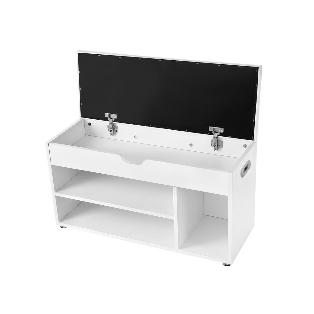 Panchine: Gepolsterte Schuhbank 3 Fächer Weiss – Nuovo e nell'imballaggio originale da Lachen SZ venduto da MAMORU-MOEBEL 2