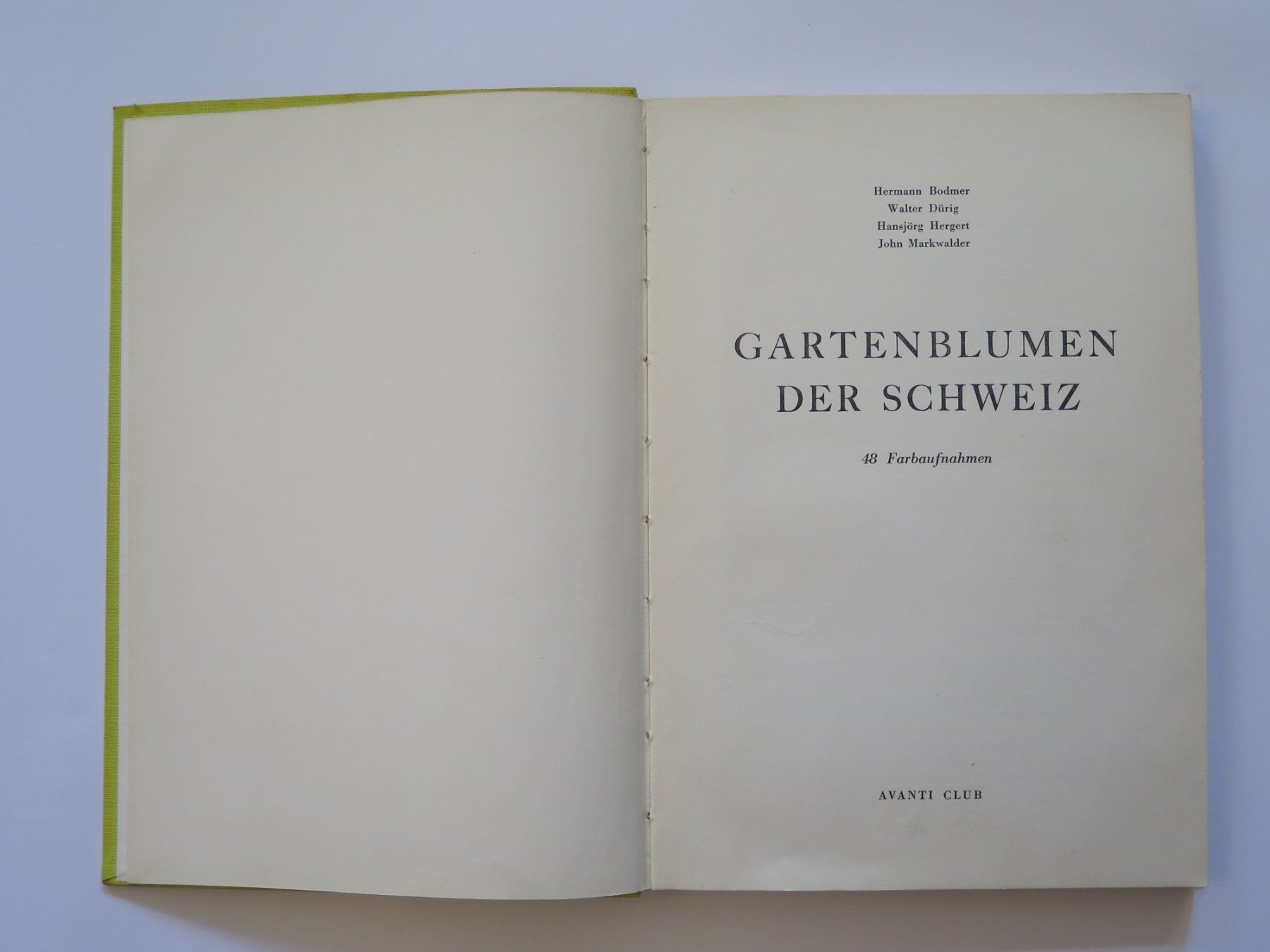 Bücher: Blumen - Gartenblumen der Schweiz - Avanti Buch – Gebraucht aus Zwingen von Tigertimmi 1