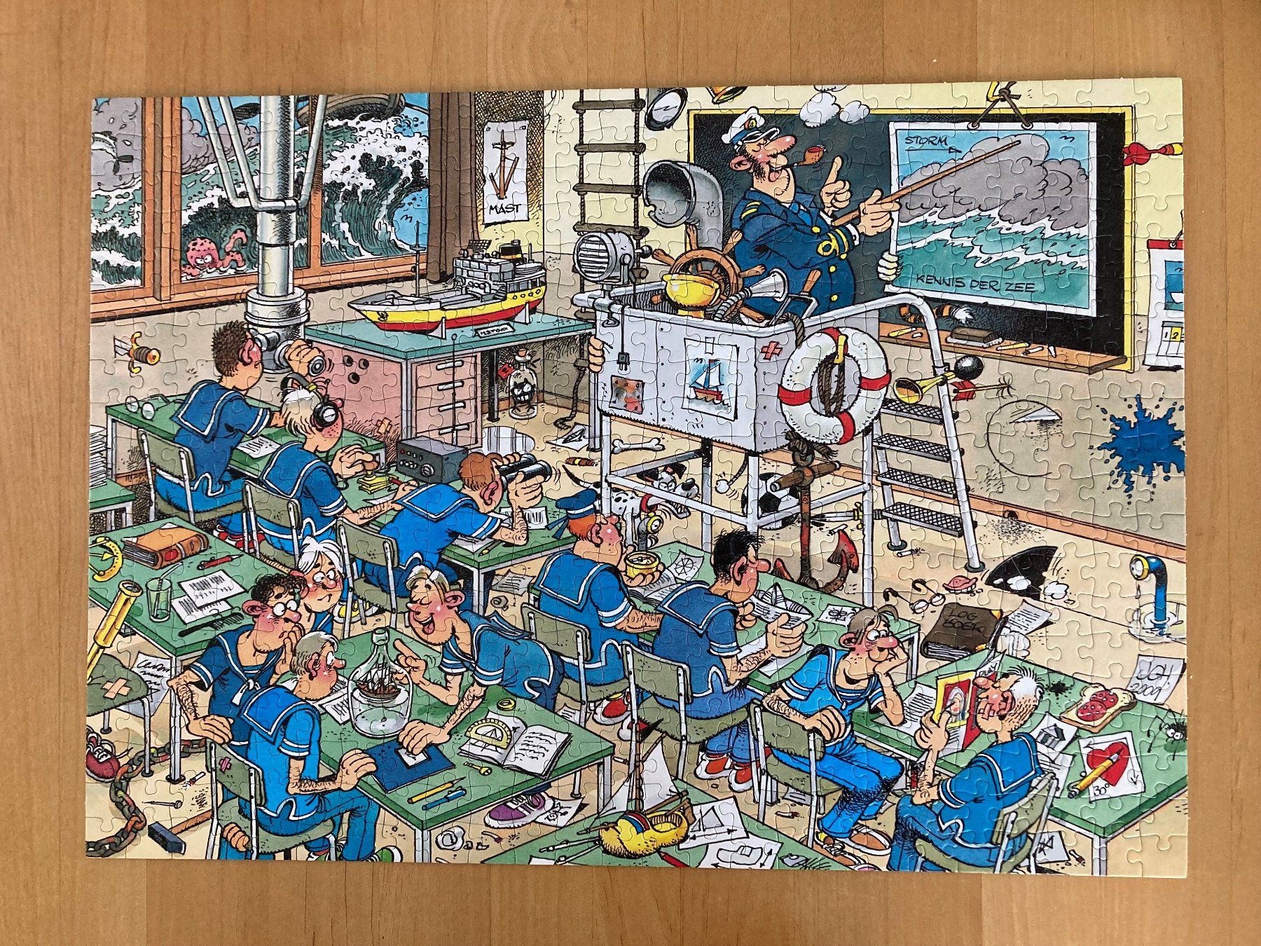 Puzzles: Puzzle Jan van Haasteren, Navy Cadet Training – Gebraucht aus Känerkinden von akinom-66 1
