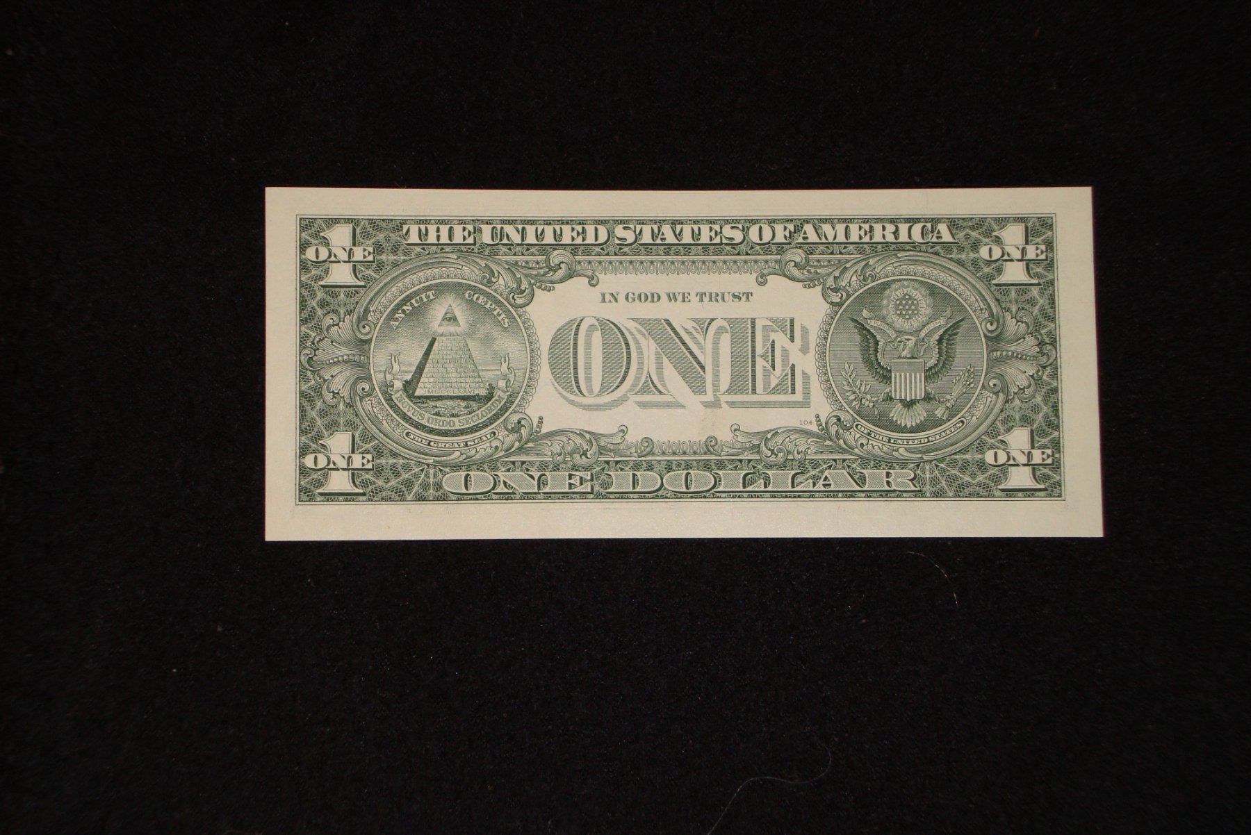 Banconote: UNC - serie B, one Dollar USA - B37300940J – Usato da Unterbäch venduto da vaqwa 1