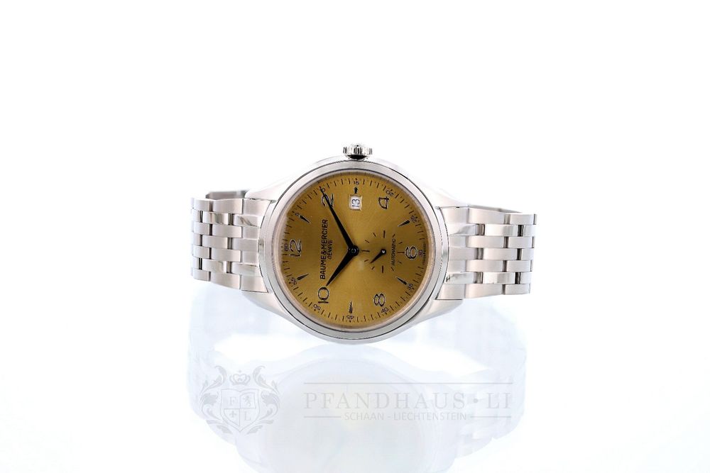 Baume & Mercier Clifton Automatic Herrenuhr ungetragen 2