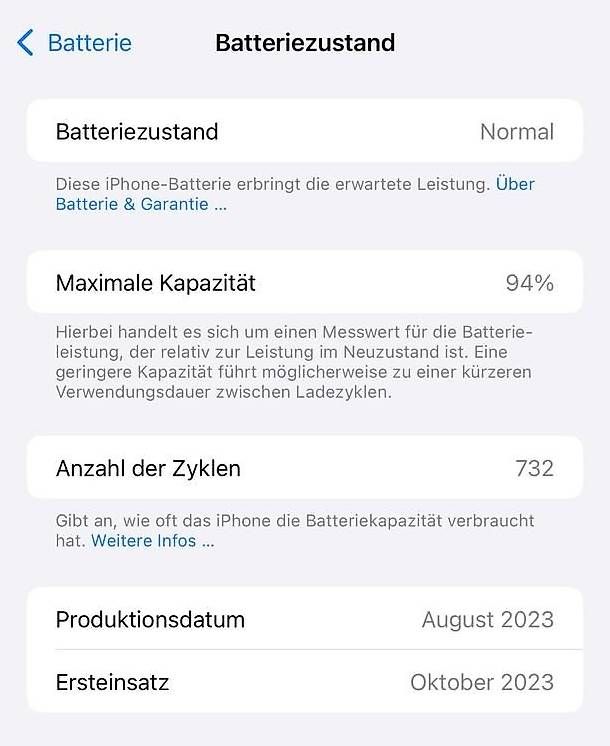 Telefoni: iphone 15 plus, 128 giga, batterie 94 % – Usato da Vuadens venduto da cam_b5db 1