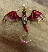 Brosche Drache