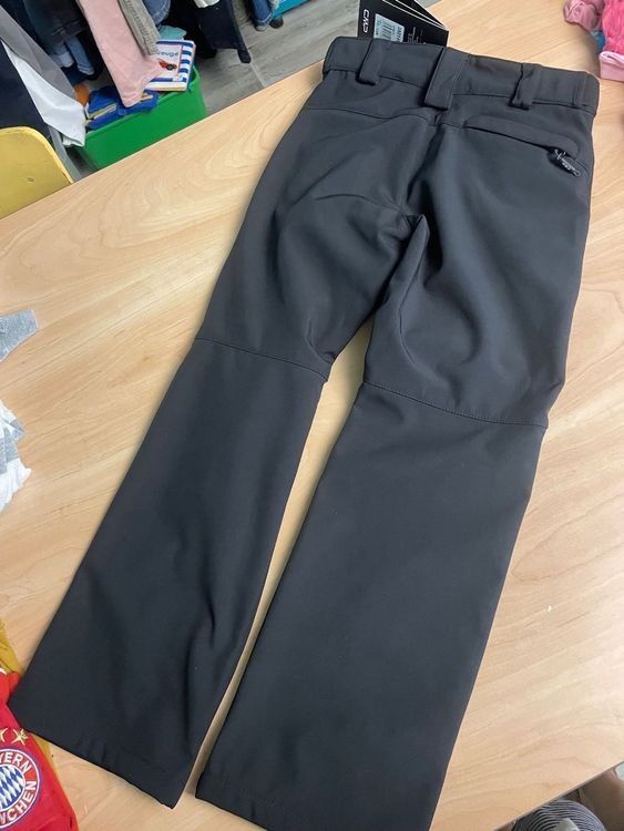CMP Pantaloni: CMP Softshellhose, schwarz, Gr. 128, NEU! – Nuovo e nell'imballaggio originale da Pfäffikon SZ venduto da Ka6ka 1