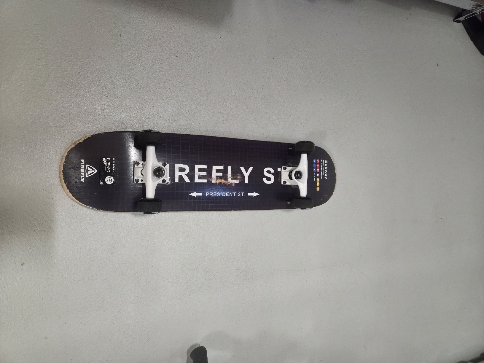 Skateboards: Skateboard Firefly Subway Design  – Usato da Regensdorf venduto da dzuki80 3