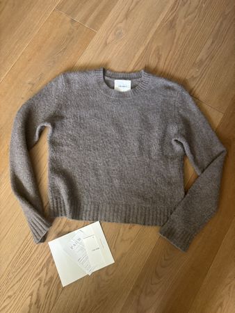 Lisa Yang Mable Kaschmirpullover Gr. 1 34/36 taupe 
