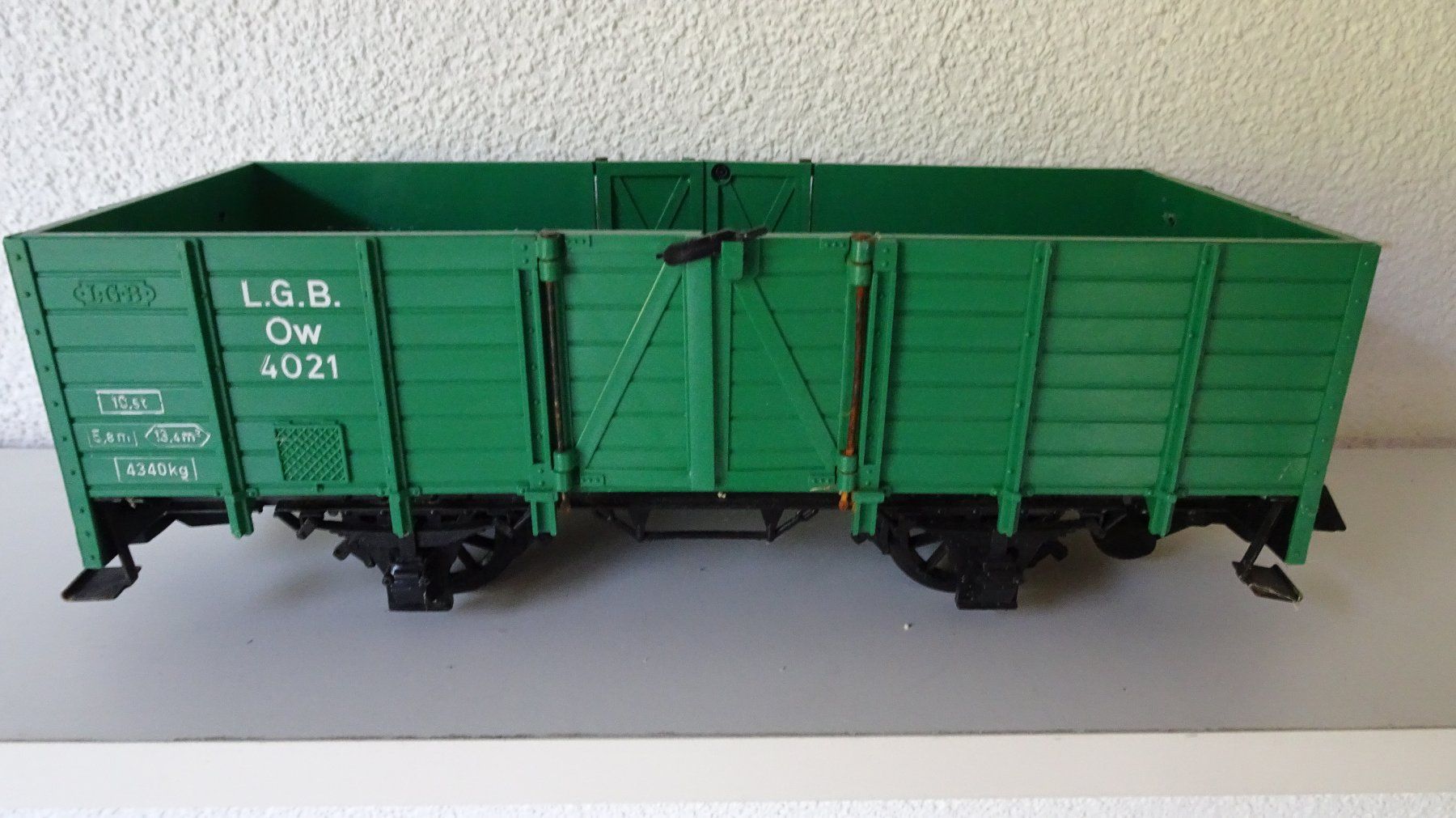 LGB Modellini di ferrovie: Drei Güterwagen von LGB – Usato da Wetzikon ZH venduto da Hlukas 7