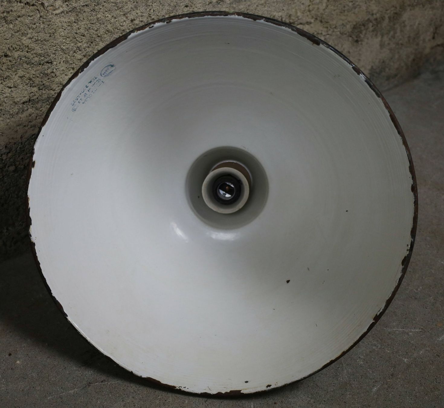 Lampadari & plafoniere: Industrielampe Fabriklampe Emaillampe XL – Usato da Birrwil venduto da brandschatz_birrwil 3