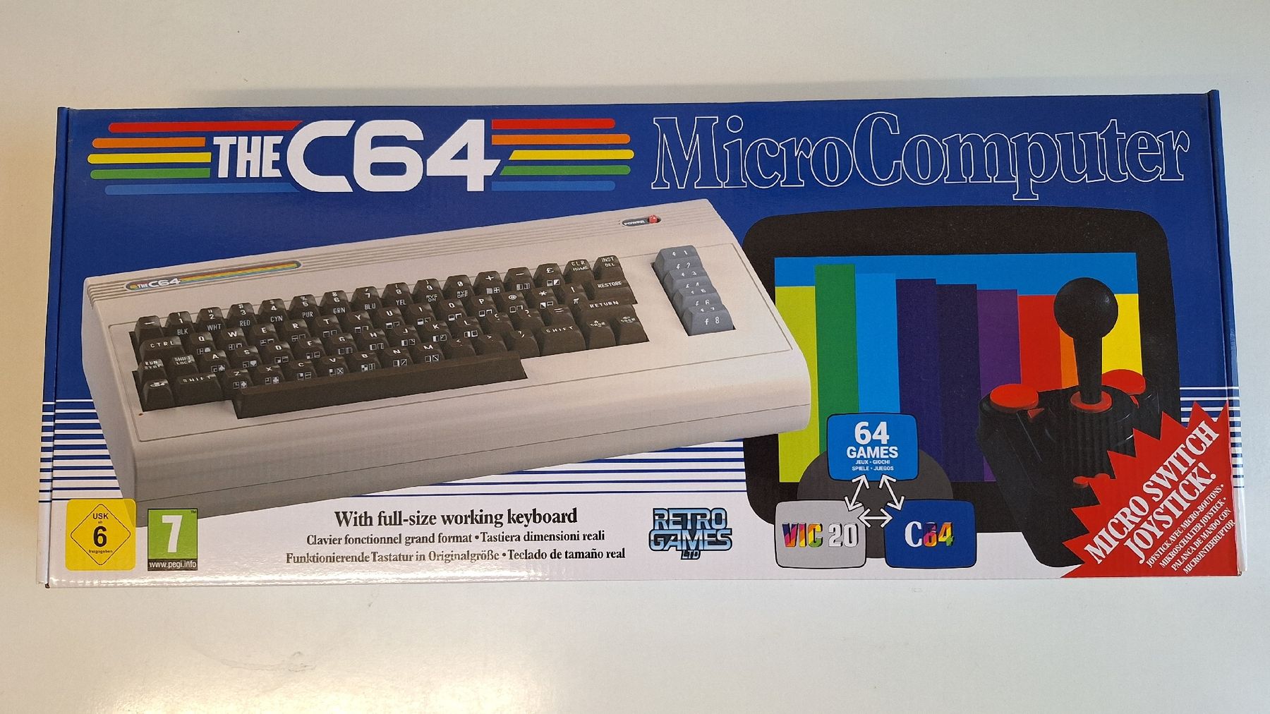 Commodore Konsolen: The C64 Maxi - Spielekonsole ovp – Gebraucht aus Wädenswil von RetroManiac86