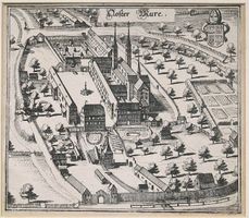 Muri Kupferstich von Merian 1654
