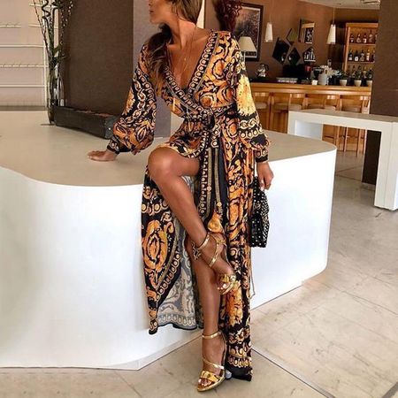 ✅ Elegantes Sommer Strandkleid S - 3XL