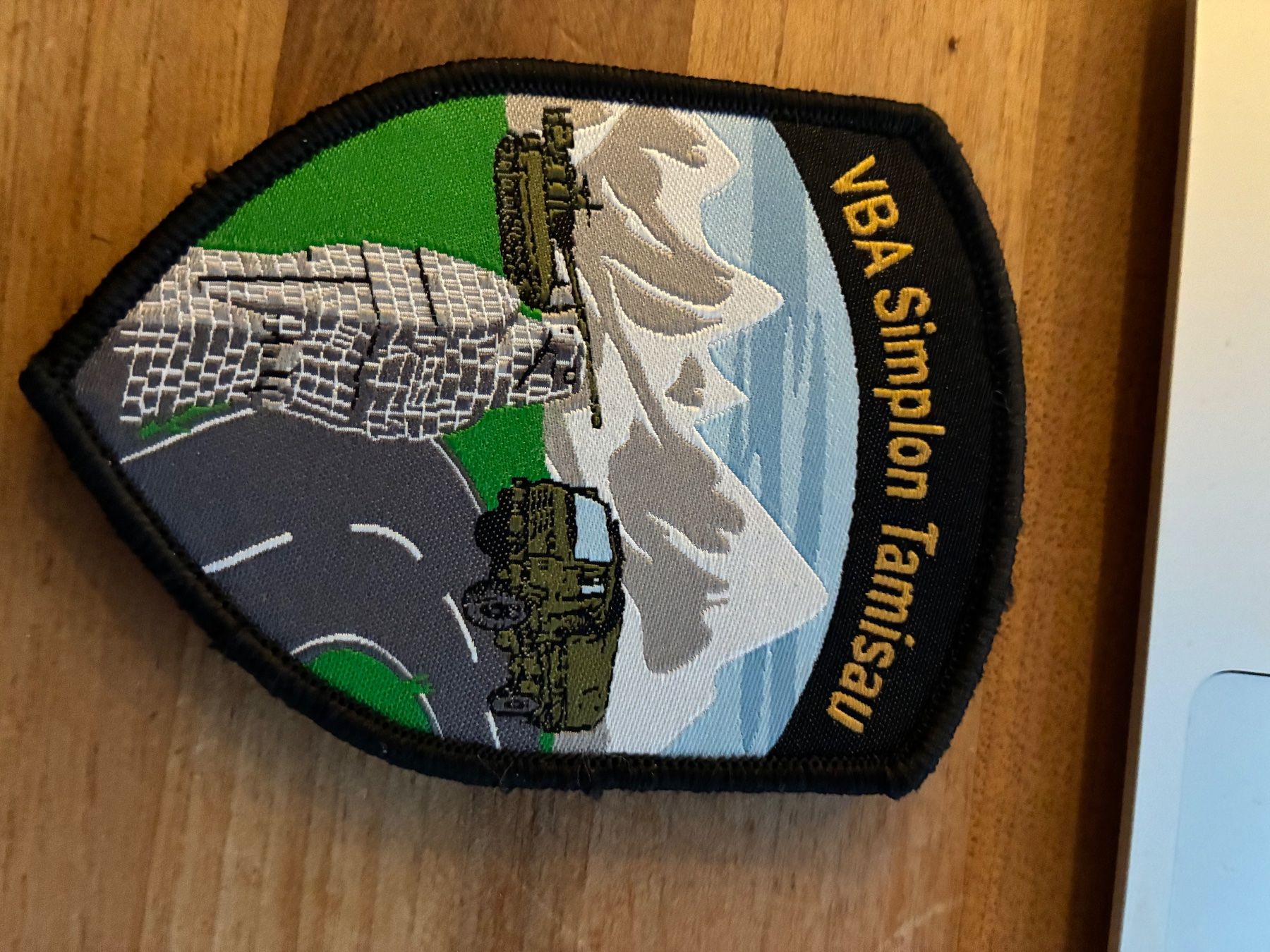 Schweizer Armee Placchette & Badge: Klett VBA Simplon  Artillerie – Usato da Oberiberg venduto da stab