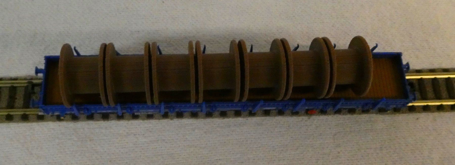 Fleischmann Modellini di ferrovie: Rungenwagen mit Kabelrollen – Nuovo (secondo la descrizione) da Rupperswil venduto da Ropi03 1
