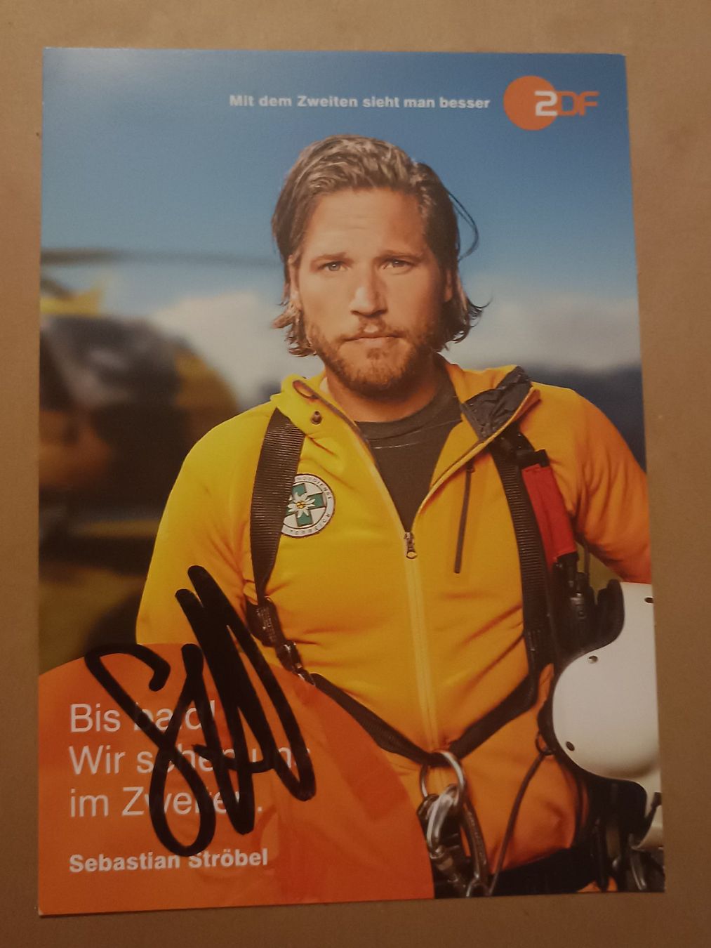 Autografi: Sebastian Ströbel - handsigniert – Usato da Menziken venduto da Artographs