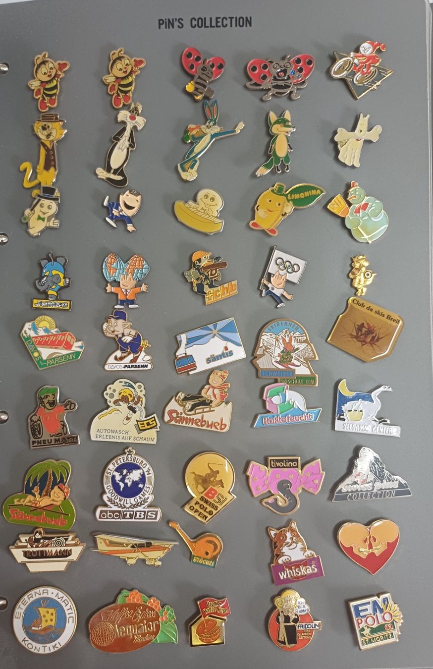 Placchette & Badge: Pin's Sammlung: Diverse Anstecknadeln – Usato da Glarus venduto da werkstatt-cafe