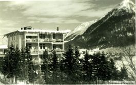 Davos-Dorf - Pension Concordia + 1945