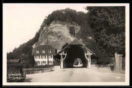 AK Burgdorf, Gedeckte Brücke und Fluh