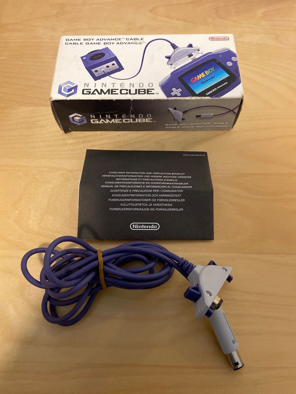 Nintendo Console: Nintendo GameBoy Advance GameCube Cable - Kabel / Link – Usato da Frauenfeld venduto da golfdude 6