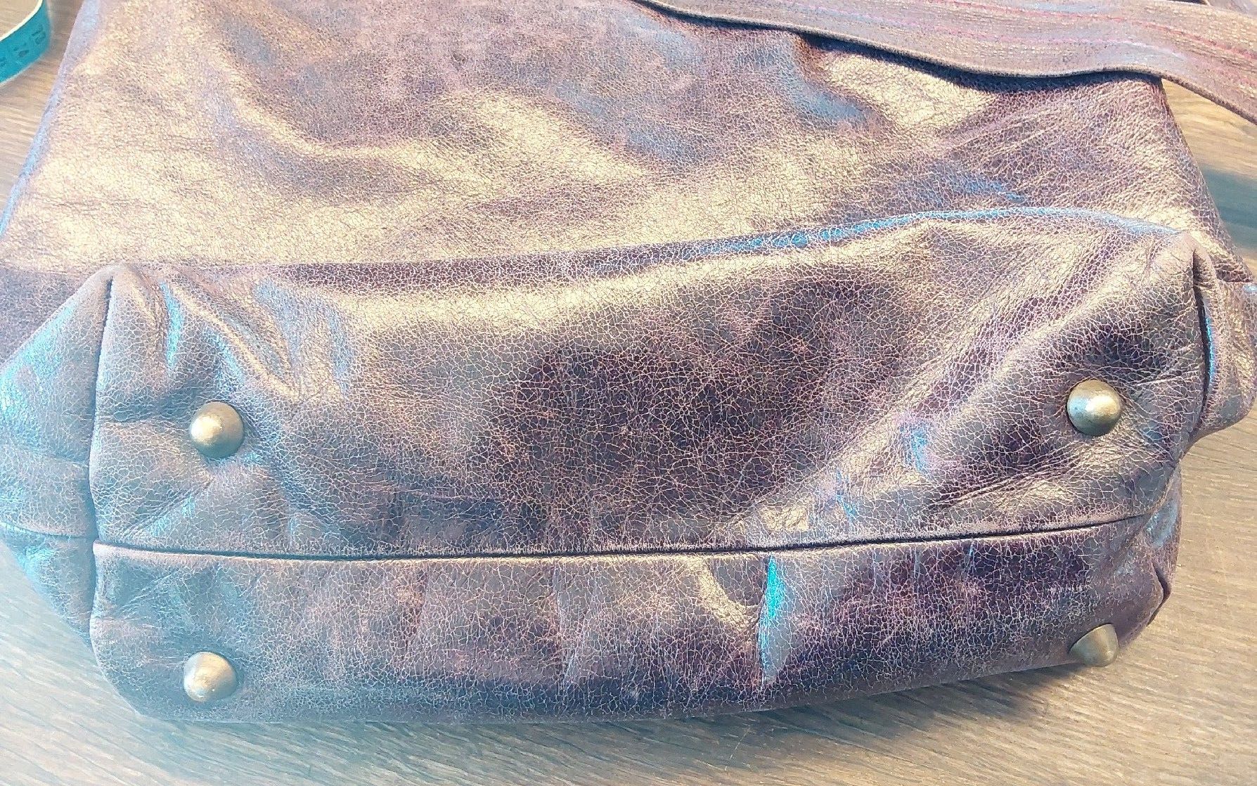 Borse: Ledertasche Battaglia bordeaux – Usato da Köniz venduto da scopello12 4