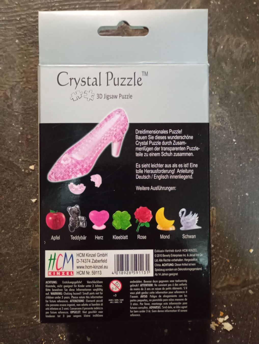 Puzzles: Crystal Puzzle - Schuh Pink – Neu und originalverpackt aus Winterthur von pjuma01 2