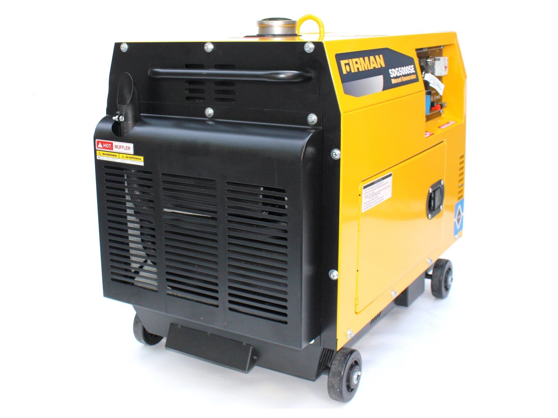 Stromgeneratoren: Firman SDG5000SE - Diesel Generator mit 4500 Watt – Neu und originalverpackt aus Entlebuch von Hebu 2