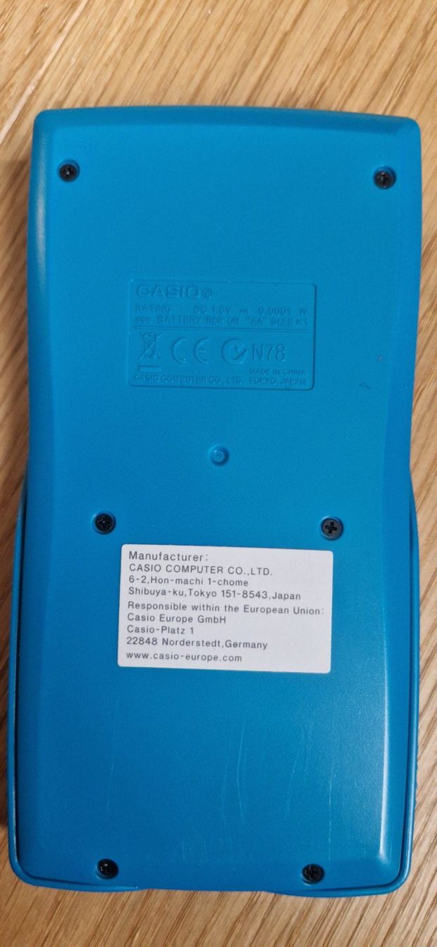 Calcolatrici tascabili: Taschenrechner Casio fx-82SX Plus – Usato da Winterthur venduto da rudolfonso 4