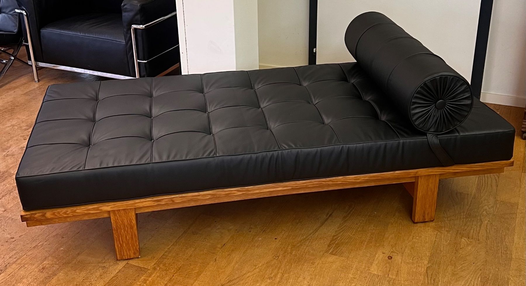 Sedie a sdraio: Werner Blaser Daybed, Mid-Century Designklassiker, Eiche – Usato da Tecknau venduto da salzberg.ch