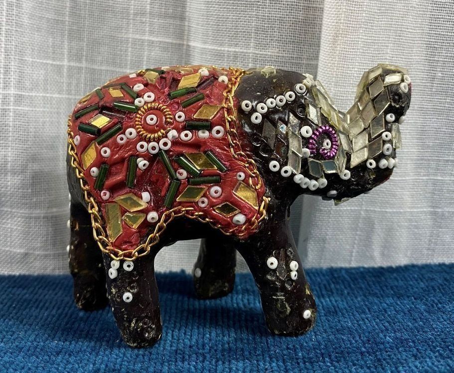 Statuette: Figur Asiatischer Elefant, Orient – Usato da Flums venduto da TuttoA 2