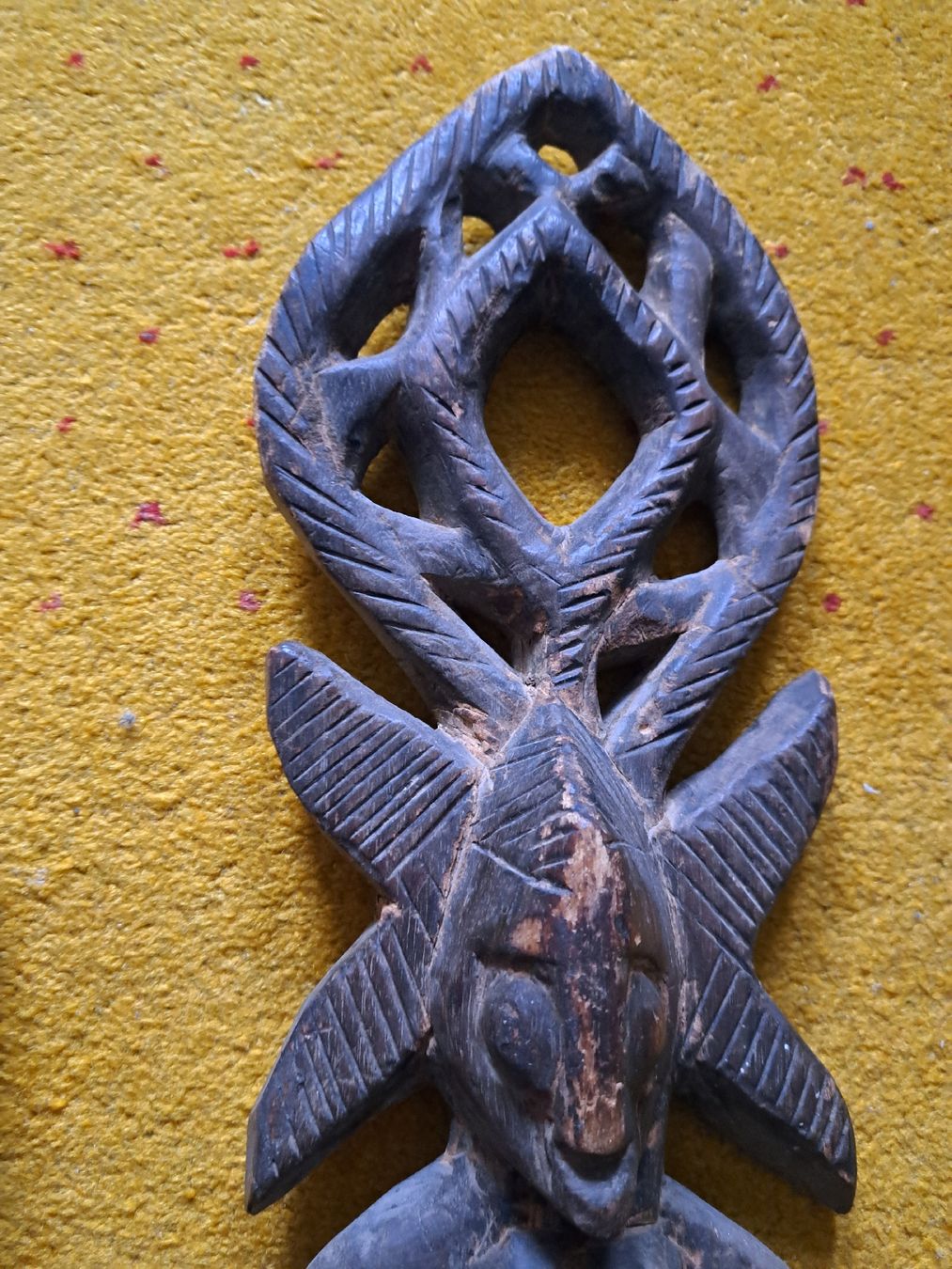 Internationale Kunst: Antique masque africain – Gebraucht aus La Roche FR von seashellfan 3