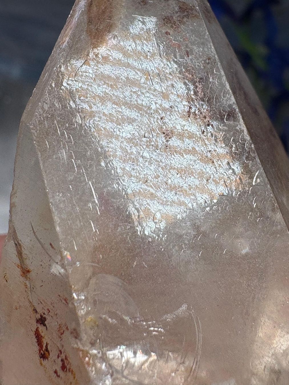 Minerali & Pietre curative: Laotian Clear Quartz mit Record Keeper – Nuovo (secondo la descrizione) da Neuheim venduto da m.hald 1