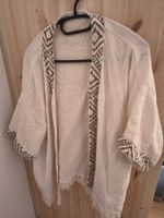 Leichter Kimono Jacke Sommer Grösse M Ethno Muster